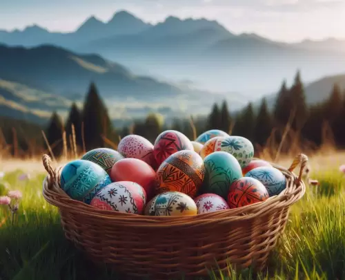 Pasen in de Alpen