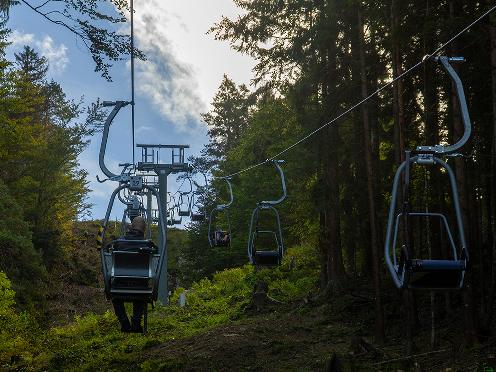 Onderweg in de Kaiserlift