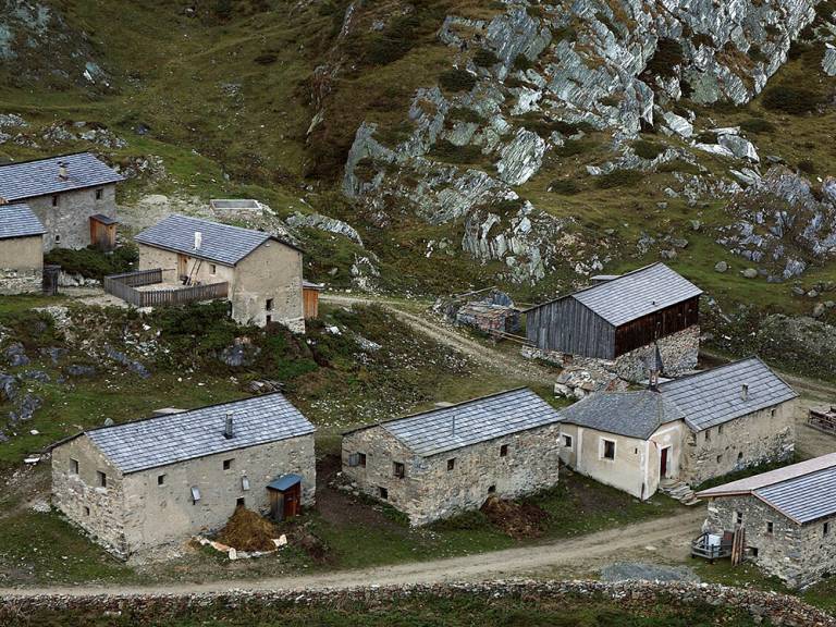 De Jagdhausalmen in het Defereggental
